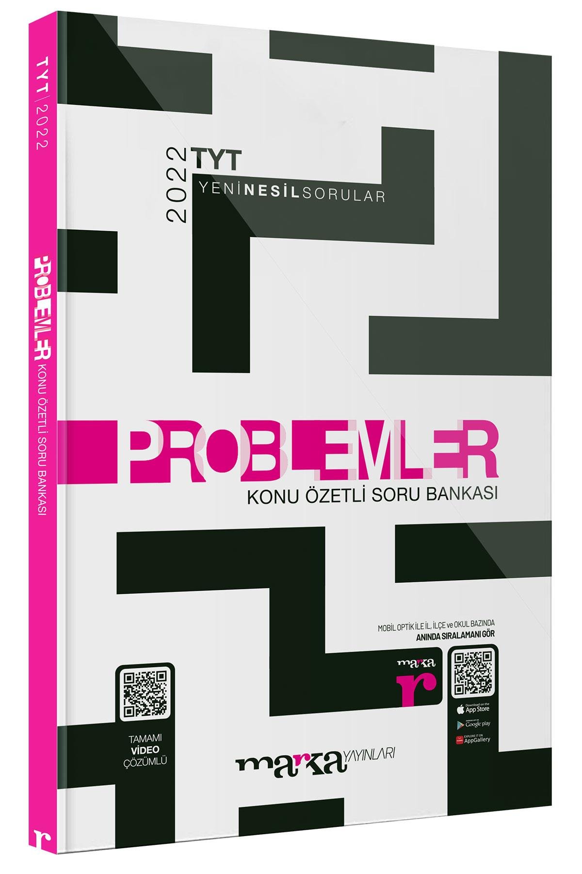 Marka TYT Problemler Konu Özetli Yeni Nesil Soru Bankası Tamamı Video Çözümlü