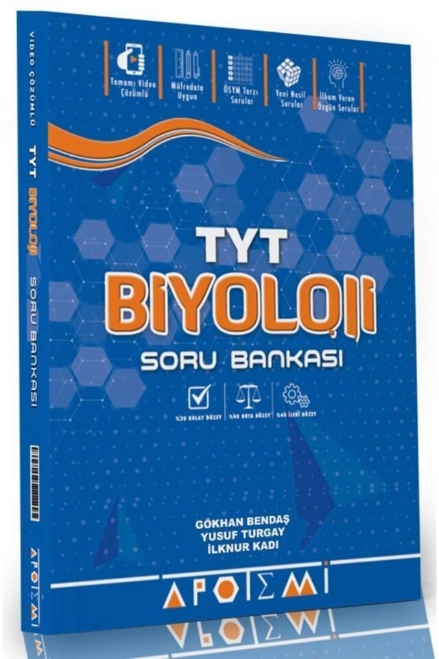 Apotemi Tyt Biyoloji Soru Bankası