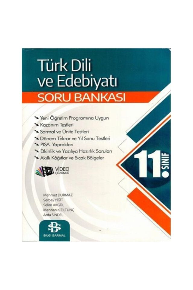 Bilgi Sarmal 11. Sınıf Türk Dili Ve Edebiyatı Soru Bankası