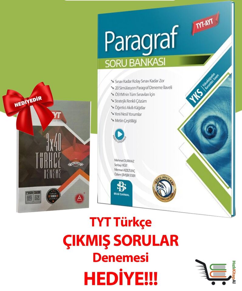 Paragraf Soru Bankası Çıkmış Sorular Denemesi HEDİYELİ!