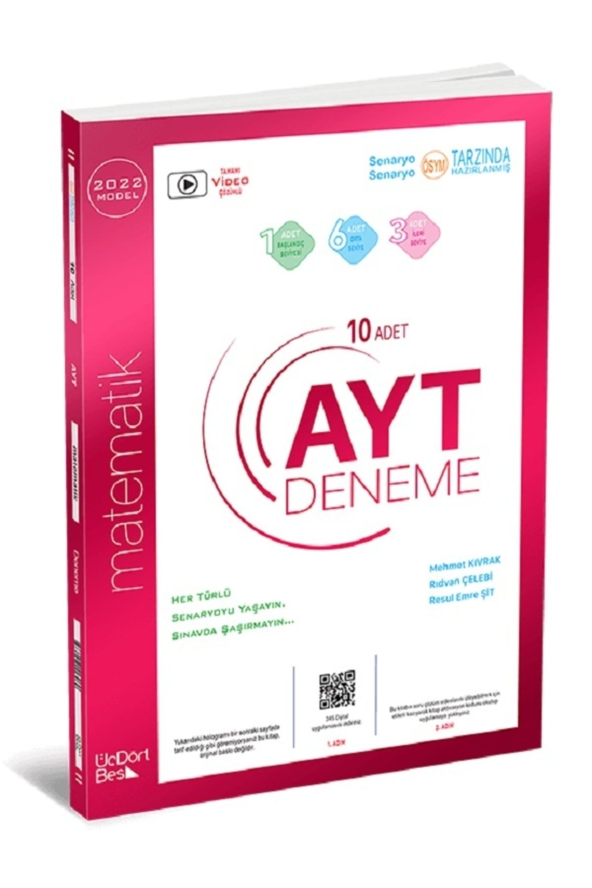 345-AYT Matematik 8'Li Deneme
