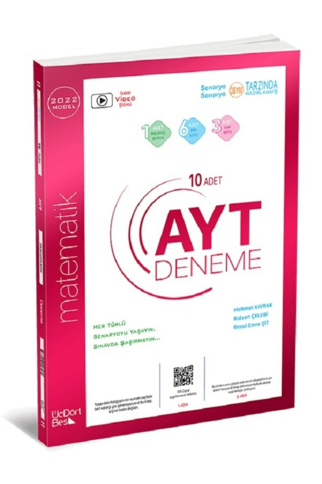 345-AYT Matematik 8'Li Deneme