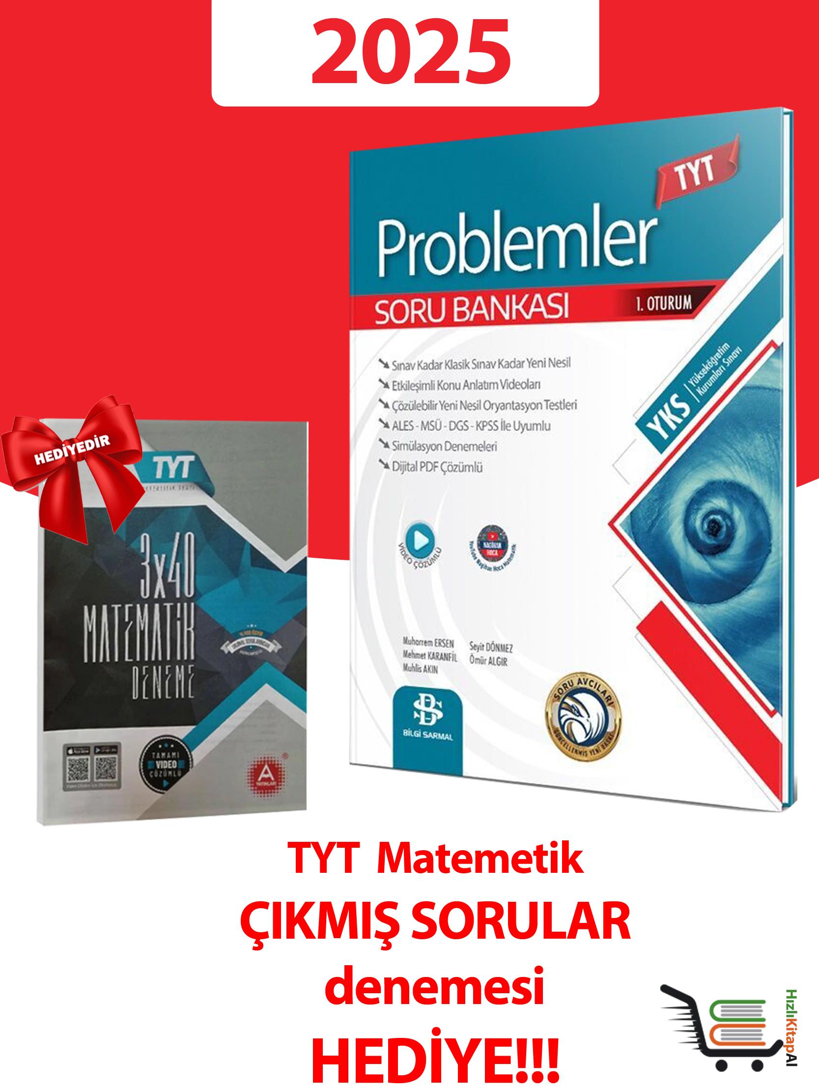 2025 Model Problemler Soru Bankası Çıkmış Sorular Denemesi HEDİYELİ!