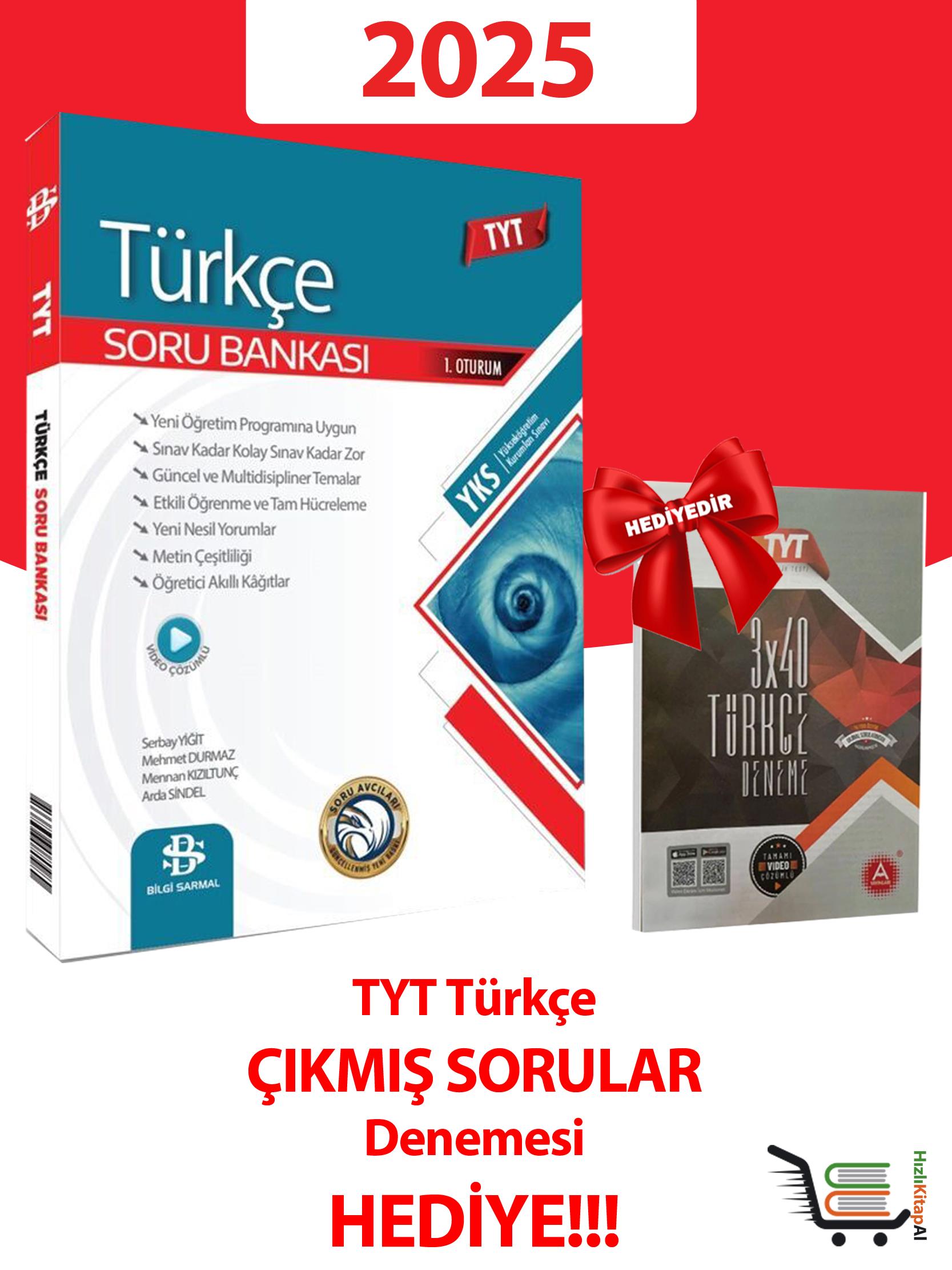 2025 Model Türkçe Soru Bankası Çıkmış Sorular Denemesi HEDİYELİ!