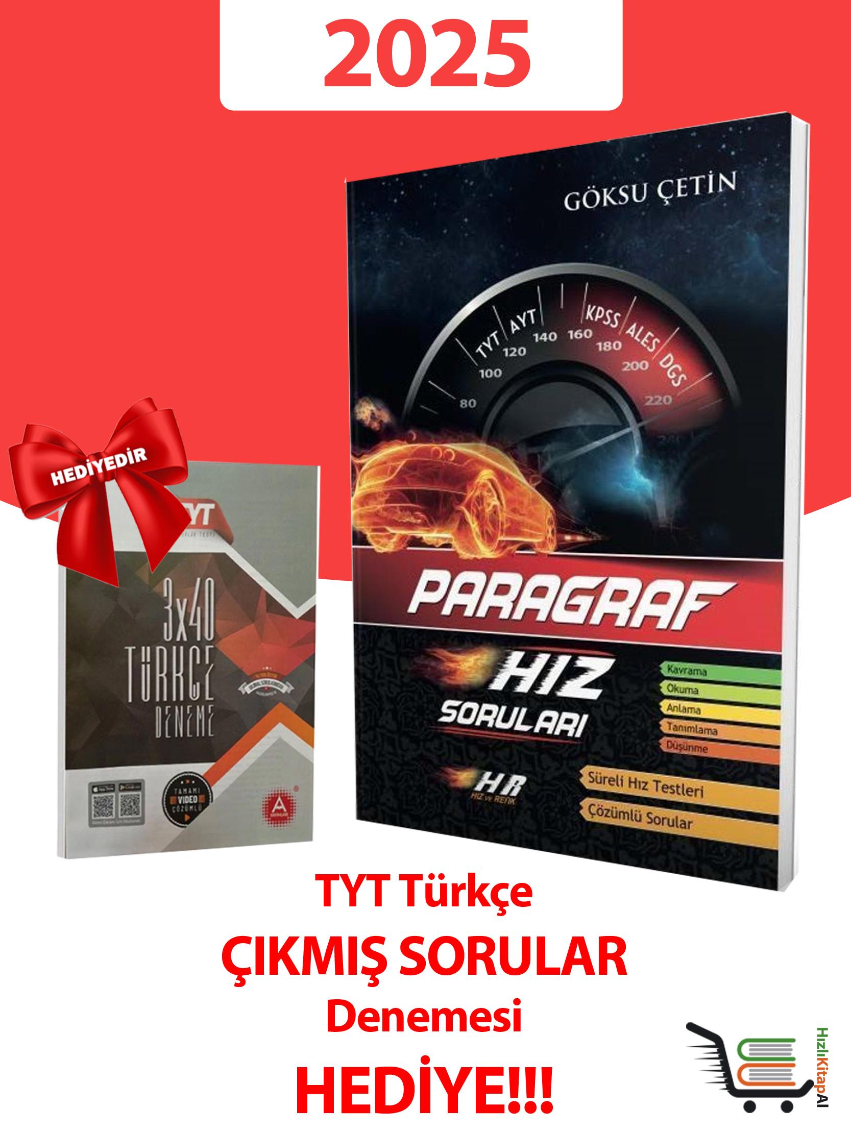 2025 Model Paragraf Soru Bankası Çıkmış Sorular Denemesi Hediyeli!
