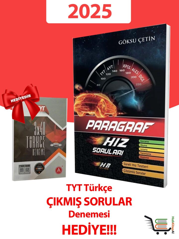 2025 Model Paragraf Soru Bankası Çıkmış Sorular Denemesi Hediyeli!