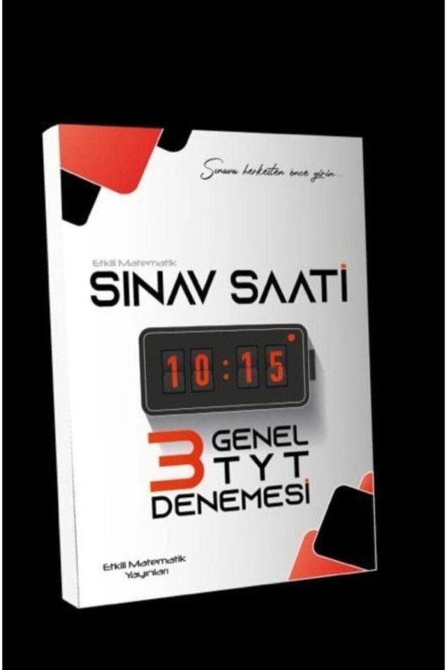 Etkili Sınav Saati Tyt Genel Denemesi 2023 Baskı
