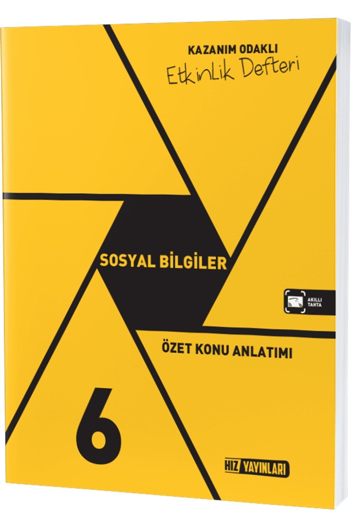 Hız 6. Sınıf Sosyal Bilgiler Etkinlik Defteri