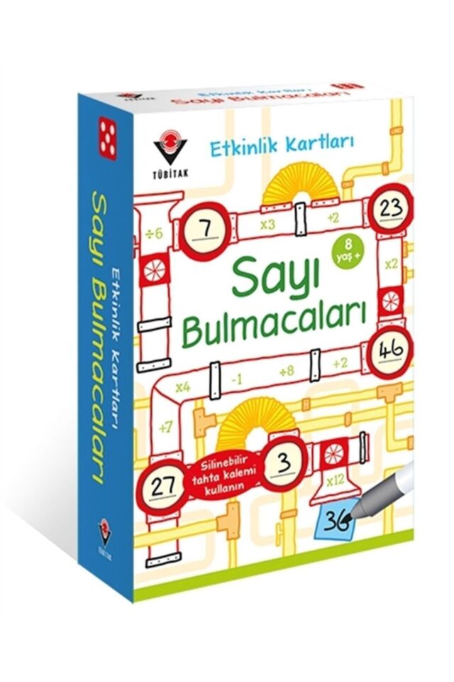 Tübitak Sayı Bulmacaları Etkinlik Kartları