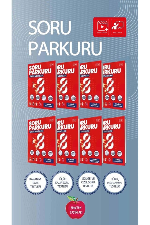 Newton 8. Sınıf Türkçe Soru Parkuru Seti