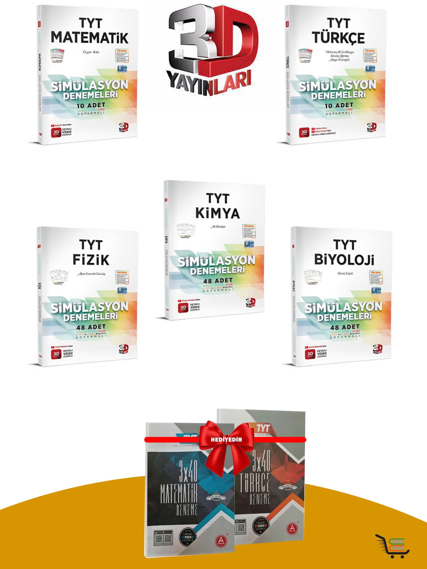 TYT Sayısal Deneme Seti Çıkmış Sorular Hediyeli!