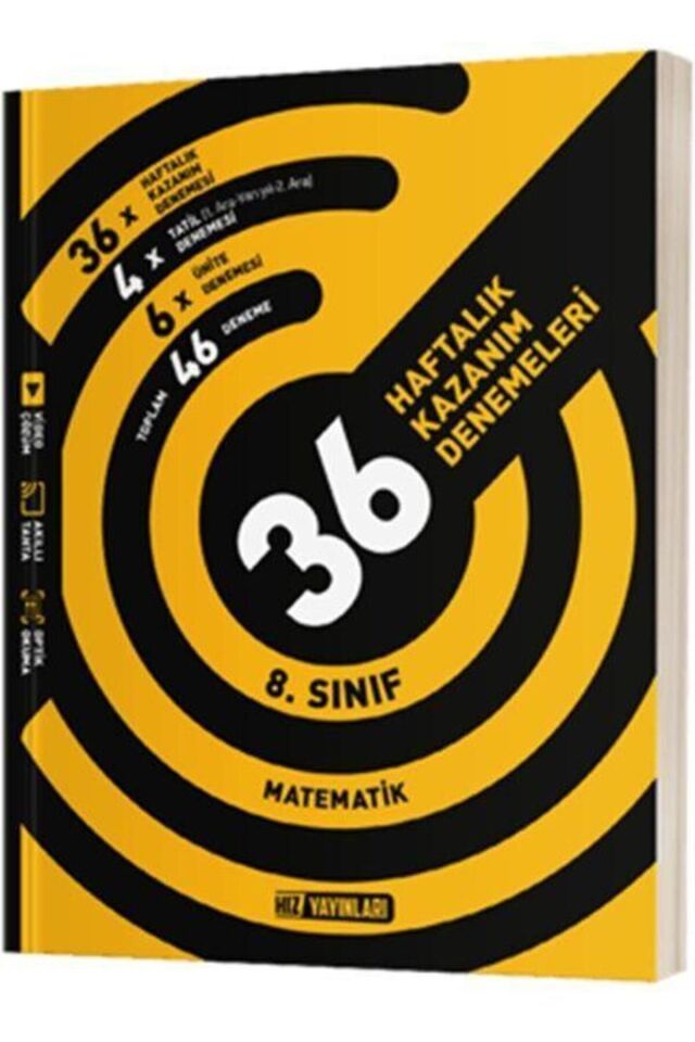 Hız 8. Sınıf Haftalık Deneme Matematik