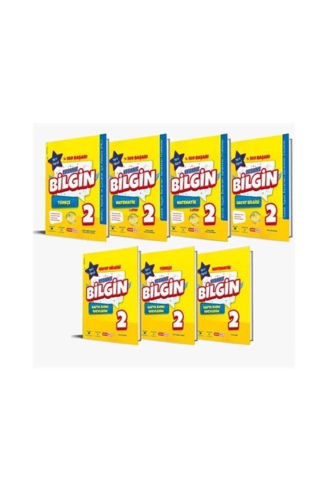 Kırmızı Beyaz 2. Sınıf Efsane Bilgin Set