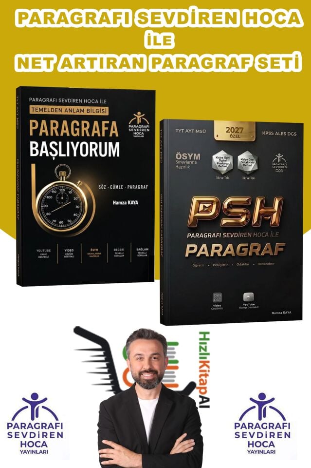Paragrafı Sevdiren Hoca ile Net Artıran Paragraf Seti