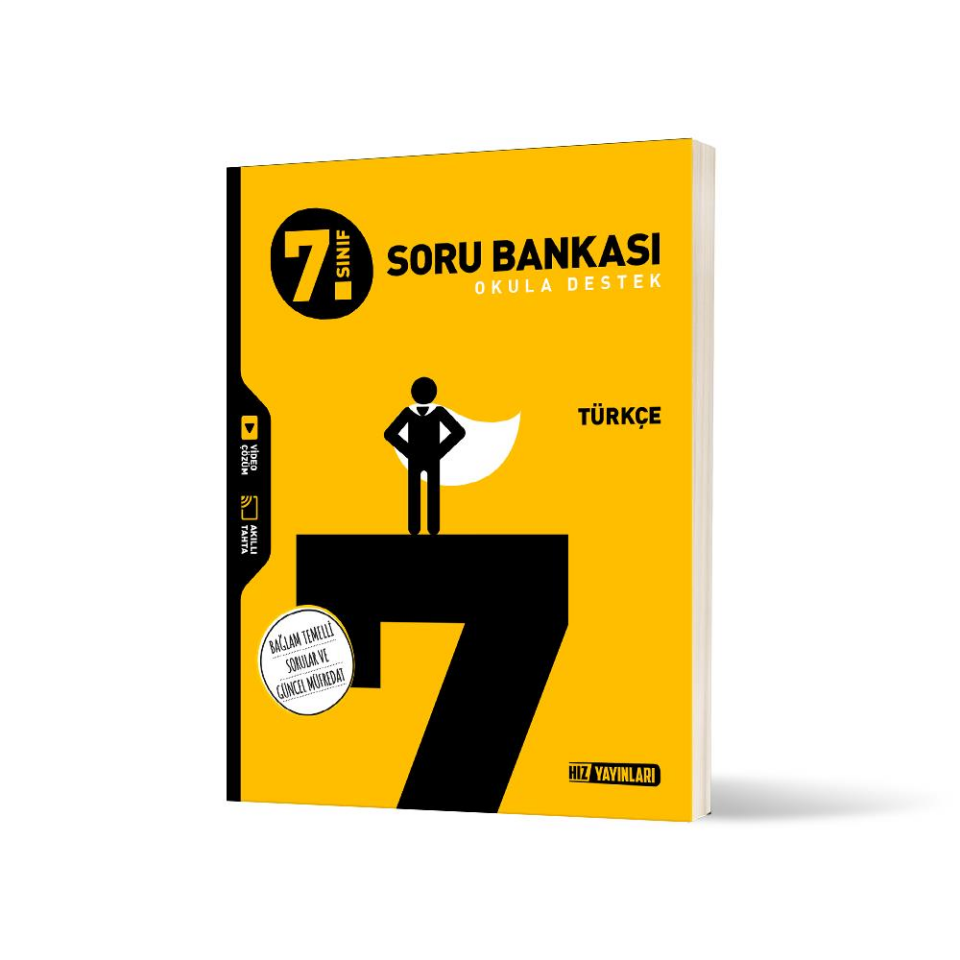 7. Sınıf Türkçe Soru Bankası-Bağlam Temelli Sorular ve Güncel Müfredat