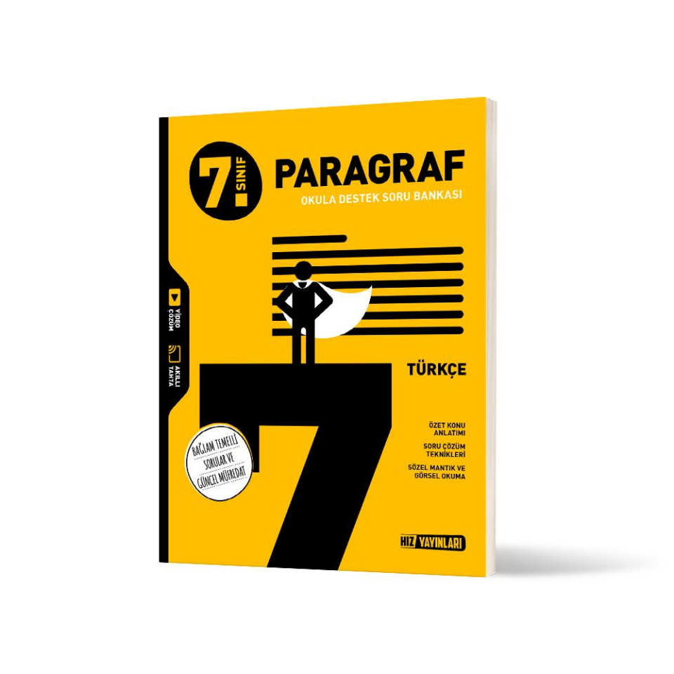 7. Sınıf Paragraf Soru Bankası-Bağlam Temelli Sorular Güncel Müfredat