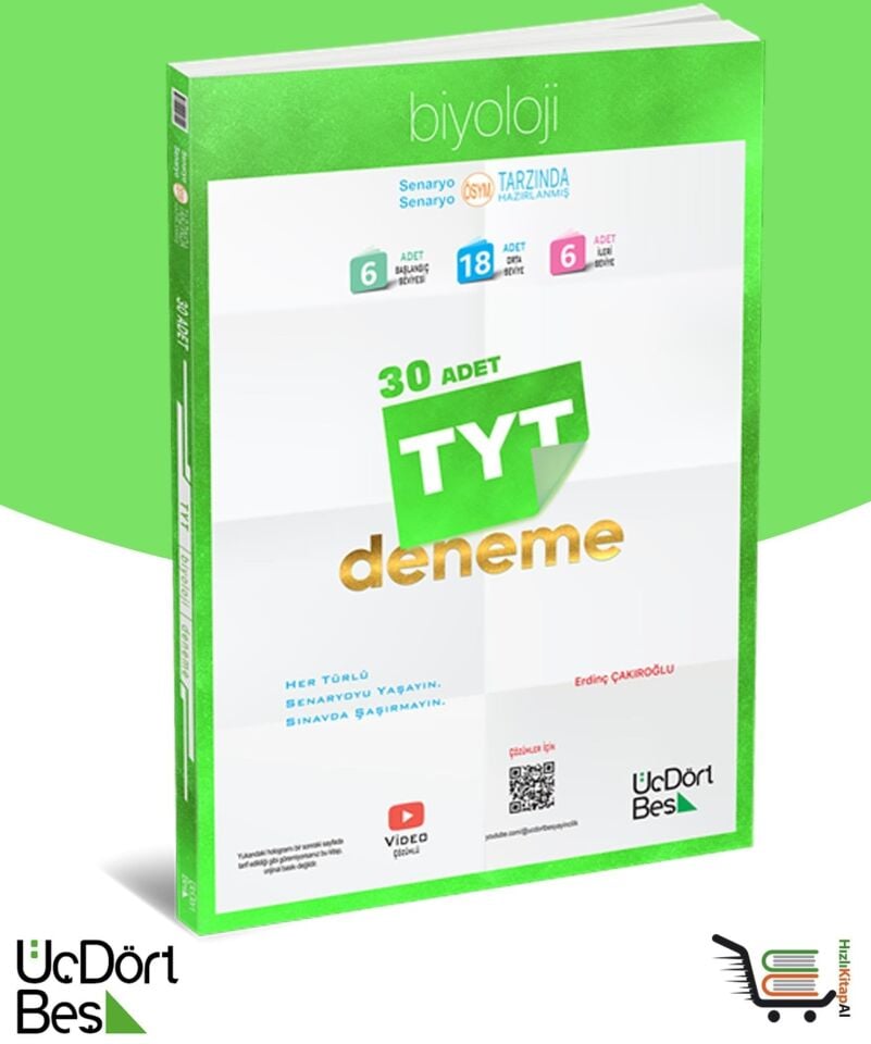 345-30'lu TYT Biyoloji Denemesi