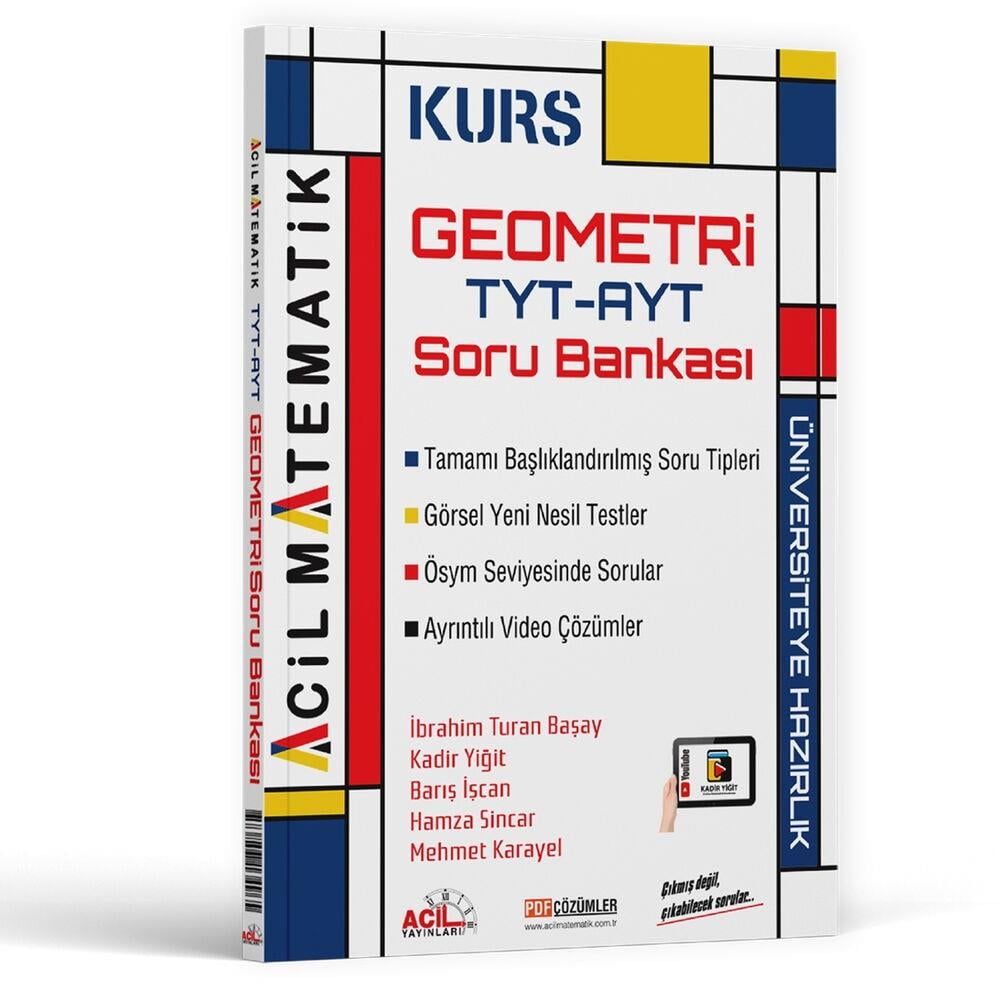 Acil TYT AYT Geometri KURS Soru Bankası