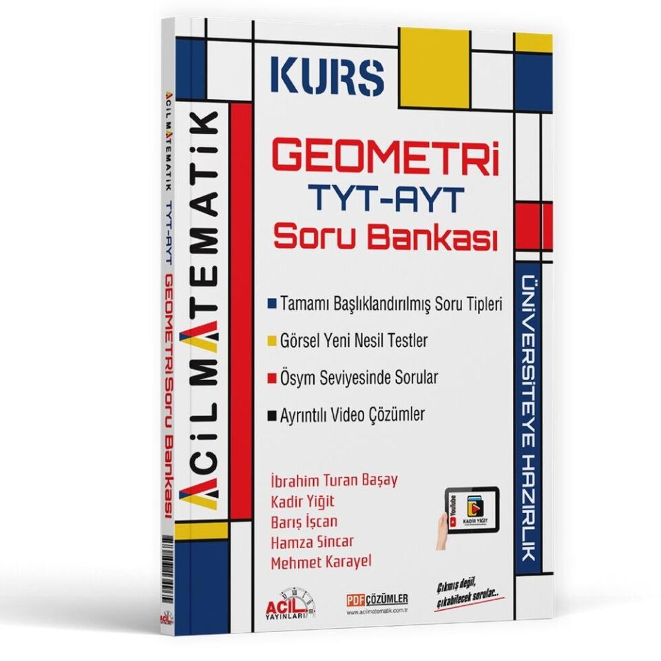 Acil TYT AYT Geometri KURS Soru Bankası