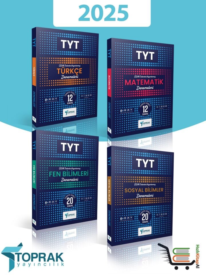 2025 Model TYT Türkçe-Matematik-Fen ve Sosyal Bilimler Deneme Seti