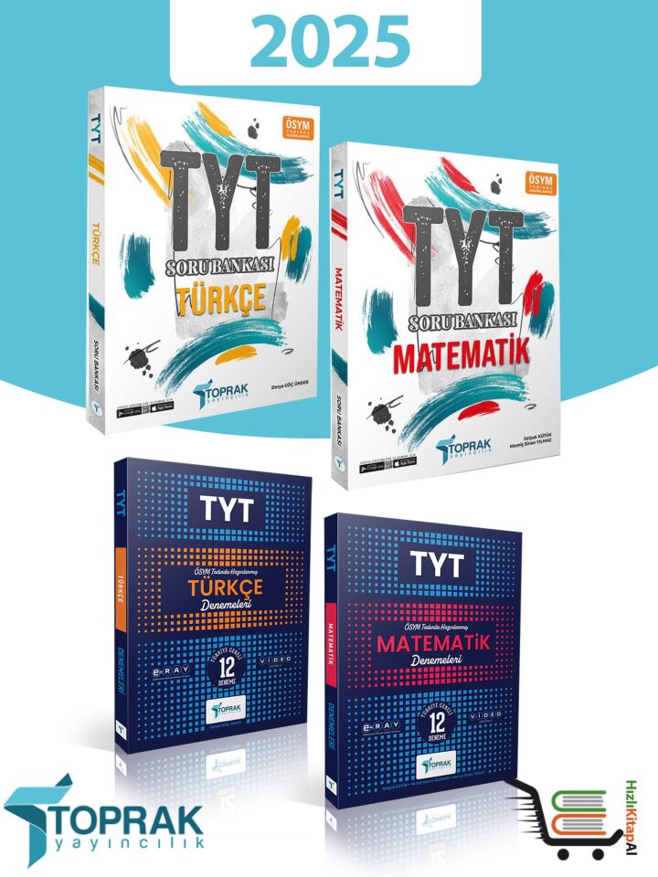 2025 Model TYT Türkçe-Matematik Soru Bankası ve Deneme Seti