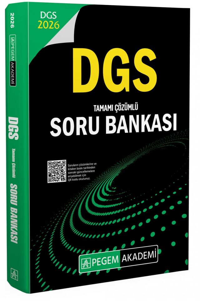 Pegem DGS Soru Bankası Tamamı Çözümlü
