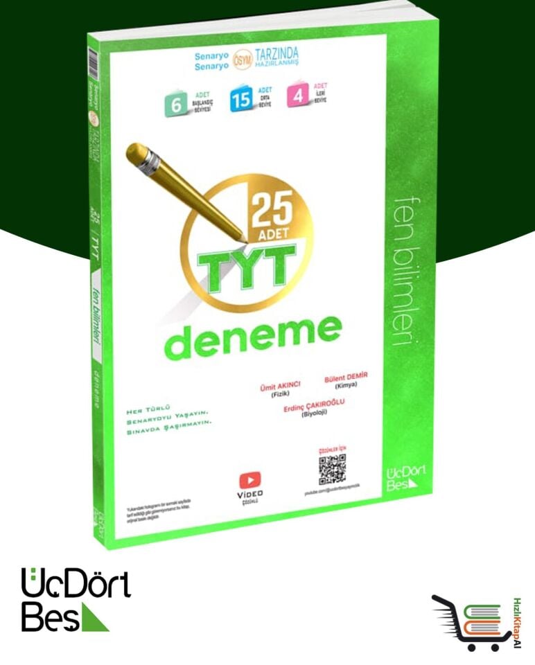 345-  25'li TYT Fen Bilimleri Denemesi
