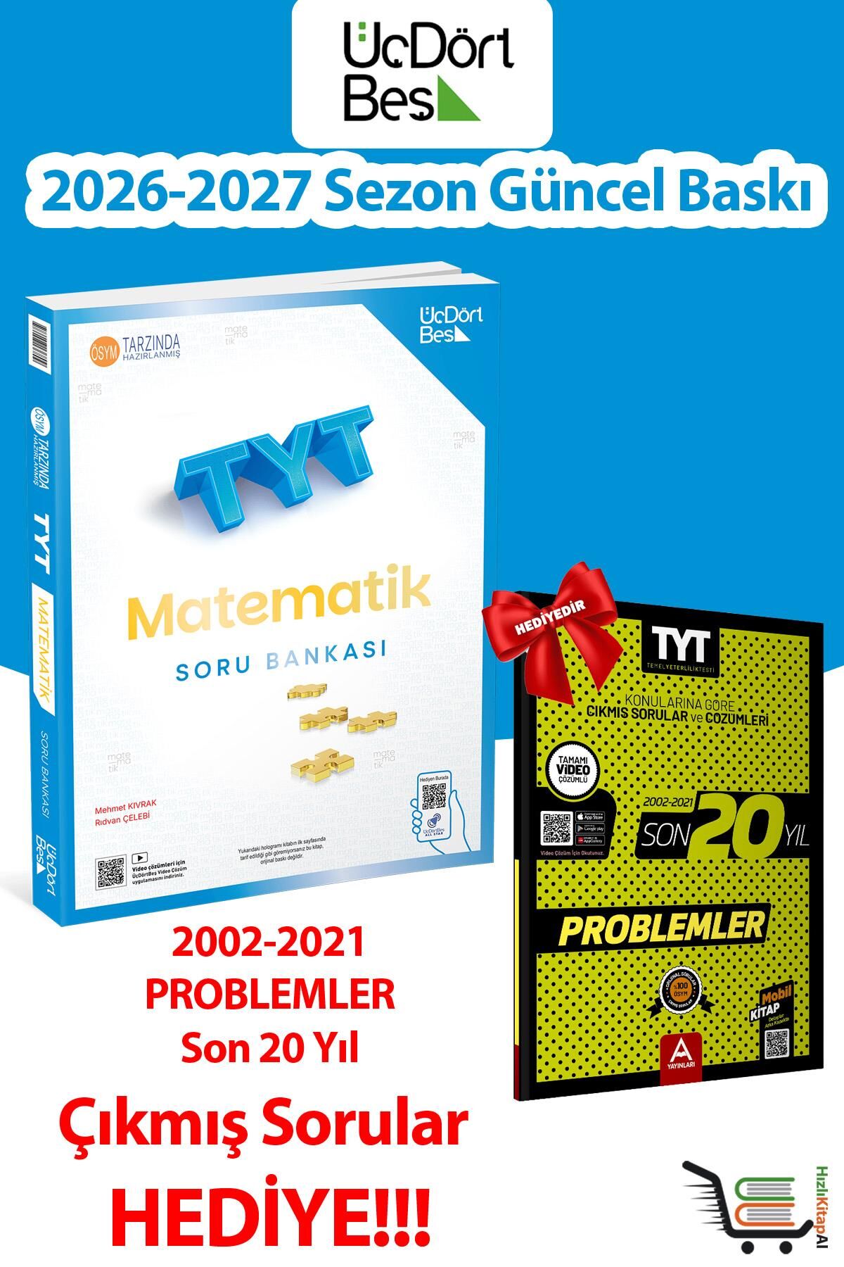TYT Matematik Soru Bankası Problemler Çıkmış Sorular HEDİYE!