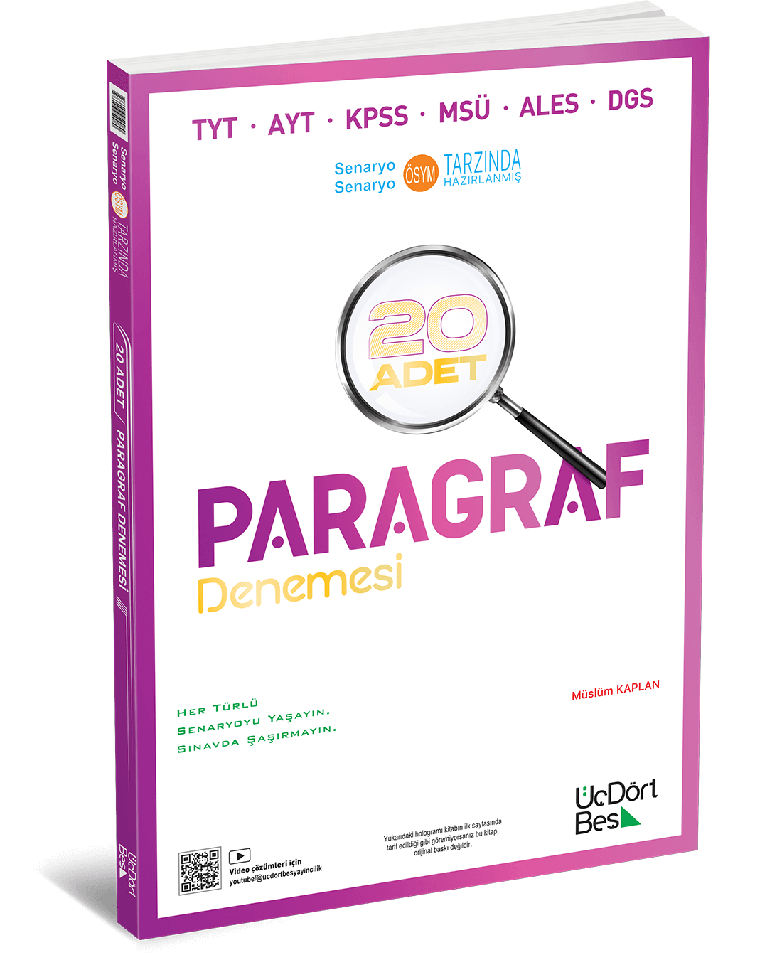 345 Paragraf Denemesi - 20 Adet Senaryo Deneme