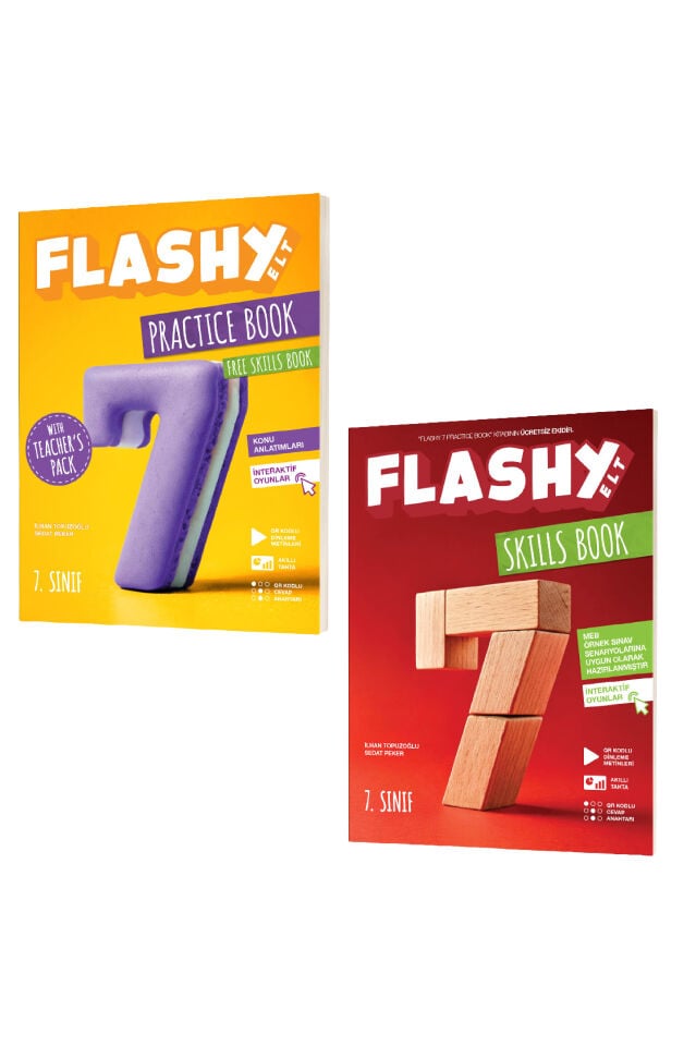 FLASHY 7. Sınıf Practice Book + Skills Book