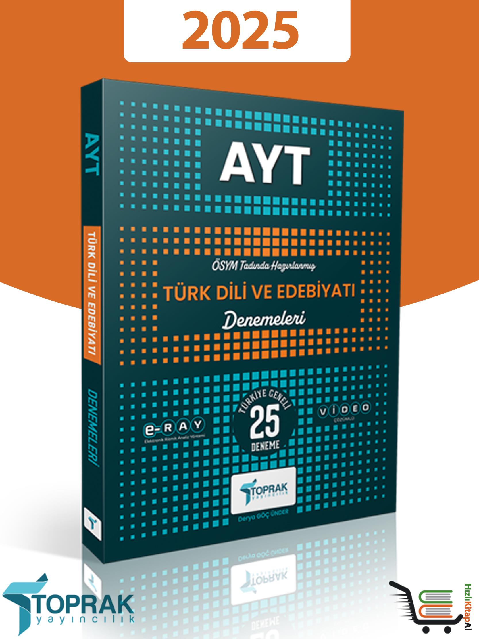Toprak 2025 Model AYT Türk Dili ve Edebiyatı 25'li Deneme