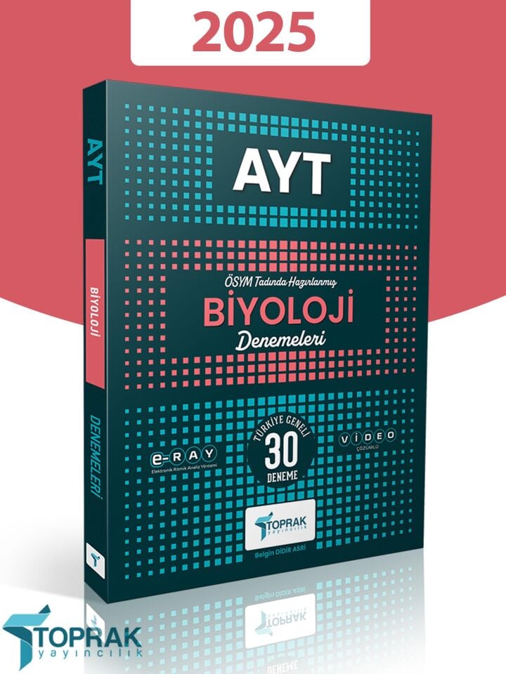 Toprak 2025 Model AYT Biyoloji 30'lu Deneme