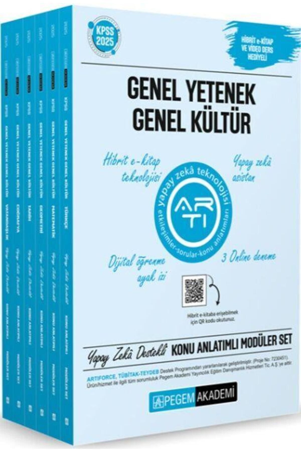Pegem Lisans Konu Anlatımlı Modüler Set - (6 Kitap)