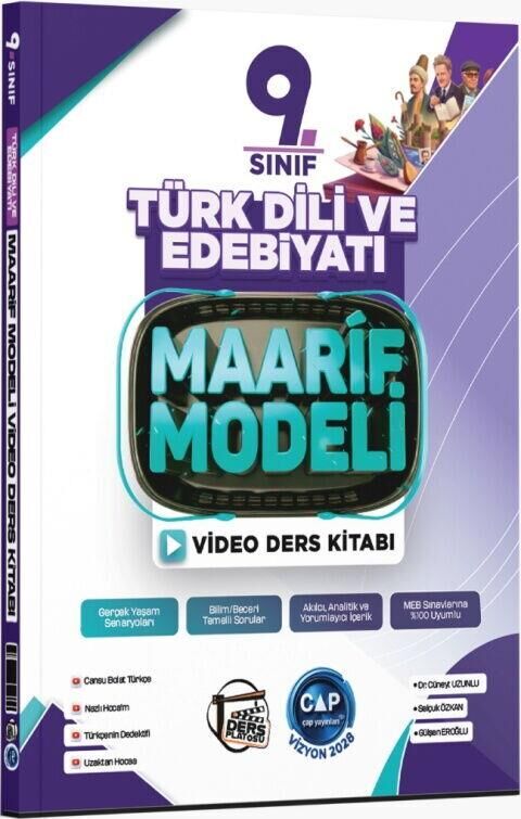 Çap 9. Sınıf Edebiyat  Video Ders Kitabı