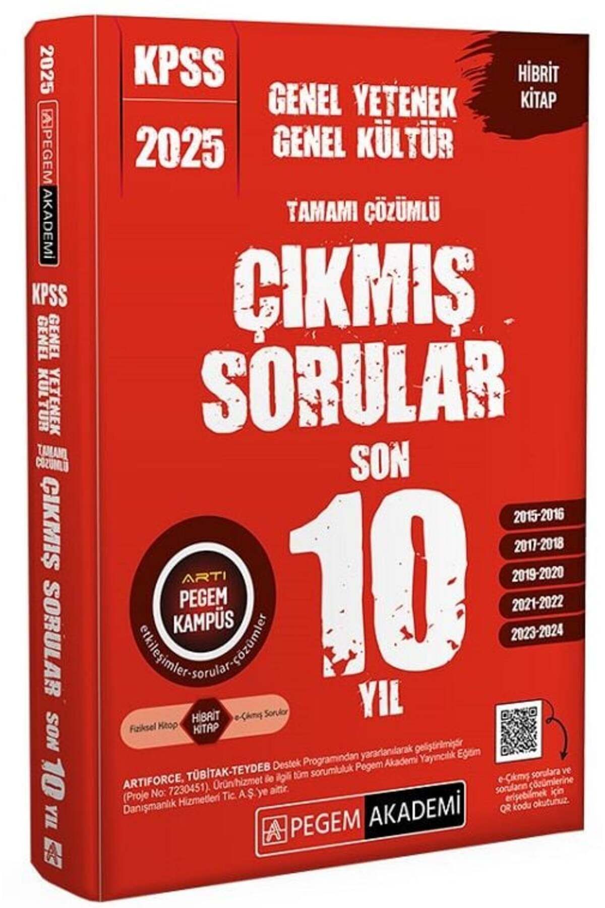Pegem KPSS Çıkmış Sorular Son 10 Yıl