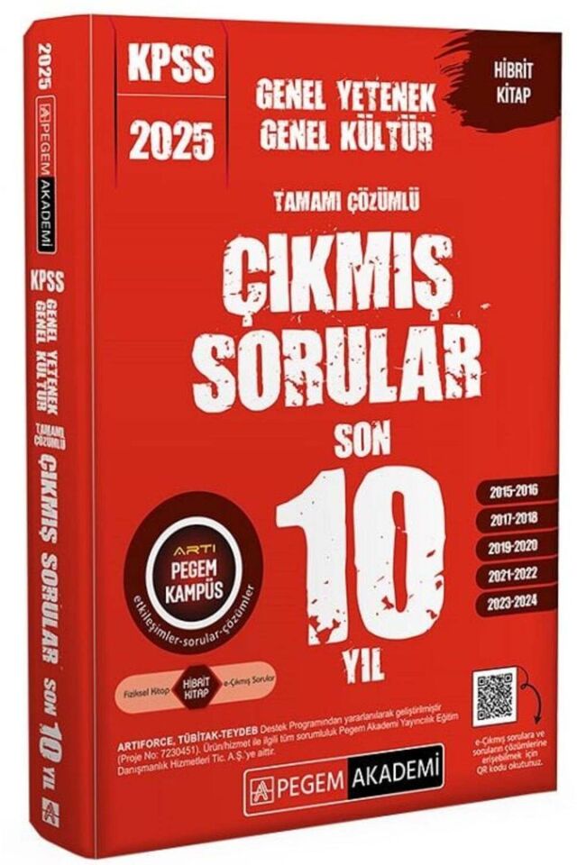 Pegem KPSS Çıkmış Sorular Son 10 Yıl