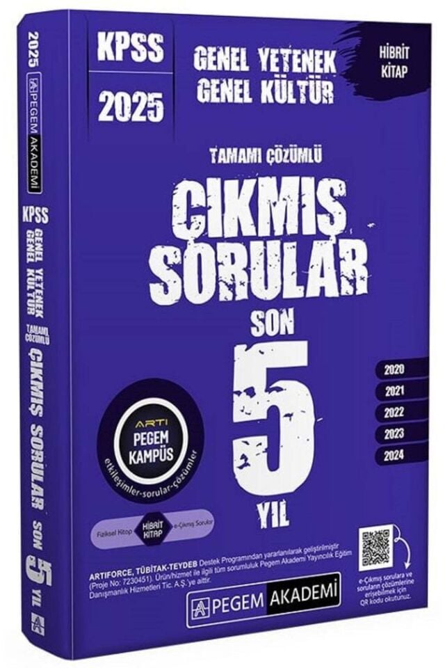 Pegem KPSS Çıkmış Sorular Son 5 Yıl