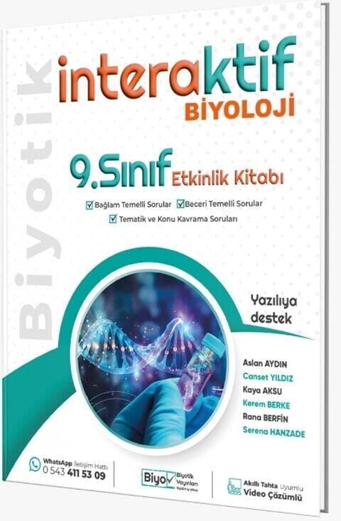 Biyotik 9. Sınıf İnteraktif Etk. Biyoloji