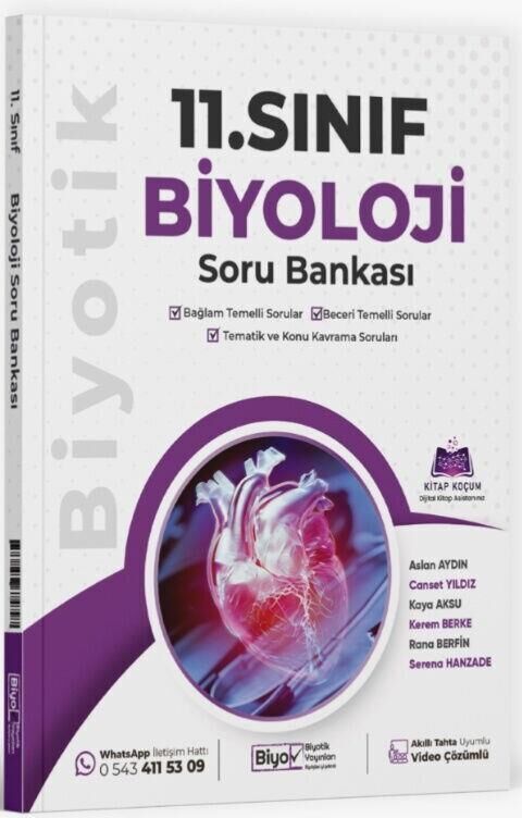 Biyotik 11. Sınıf Soru Bankası Biyoloji