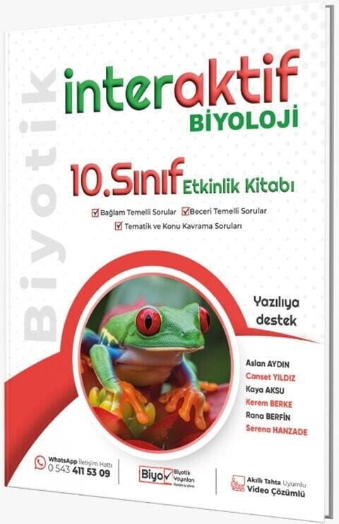 Biyotik 10. Sınıf İnteraktif Etk. Biyoloji