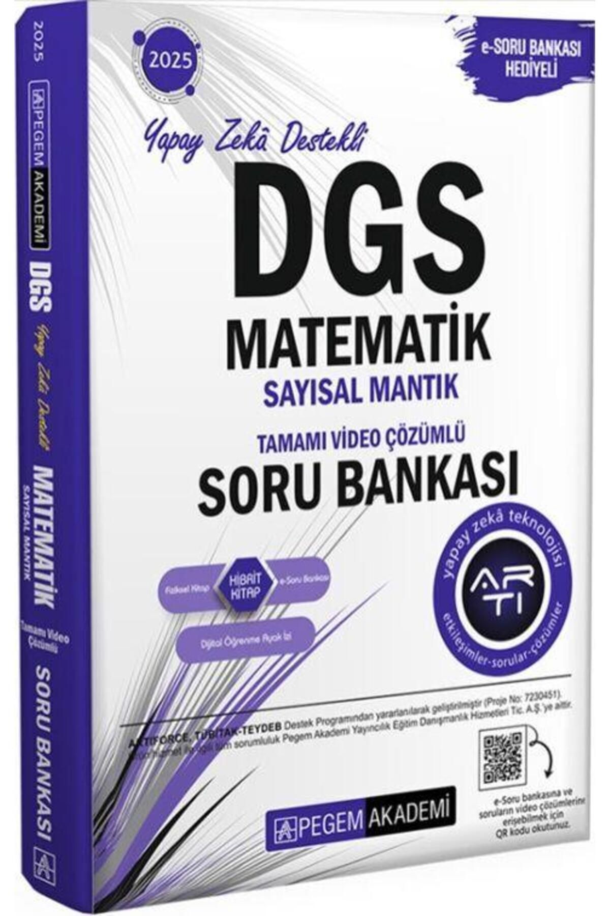 Pegem DGS Matematik Sayısal Mantık Tamamı Video Çözümlü Soru Bankası
