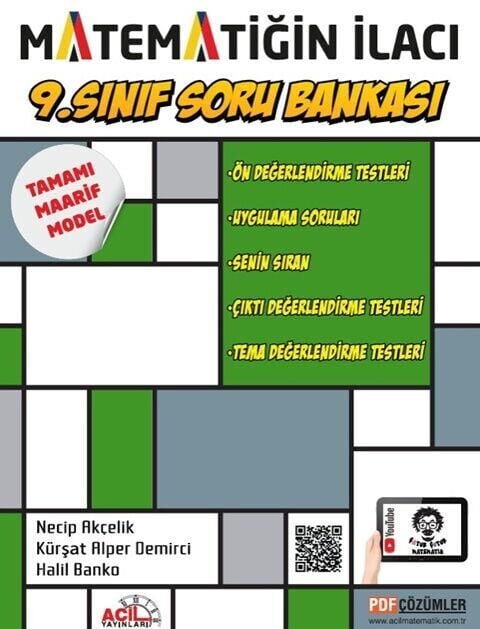 Acil 9. Sınıf Matematiğin İlacı Soru Bankası