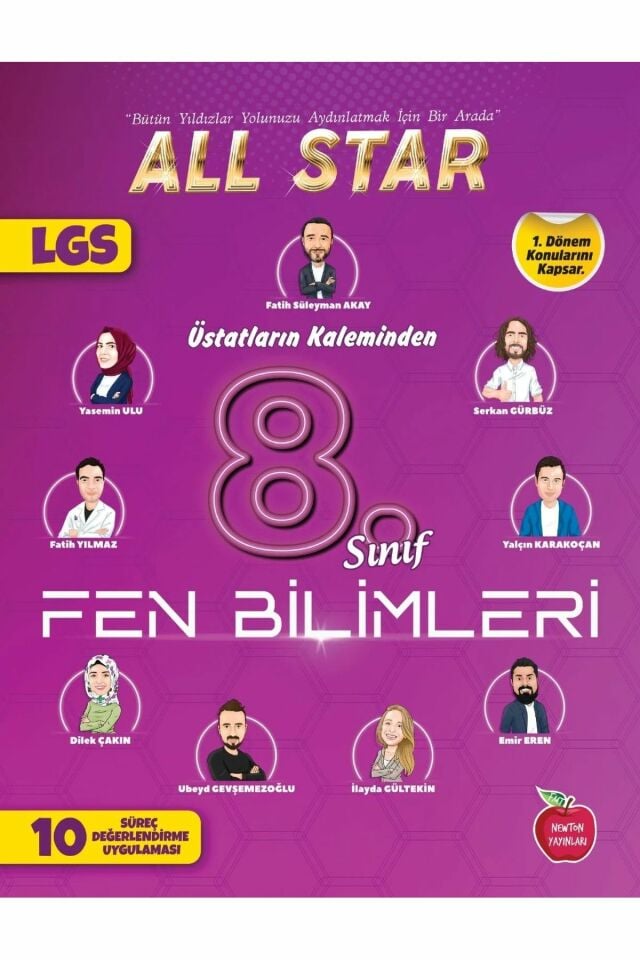 Newton 8. Sınıf All Star Deneme Fen Bilimleri