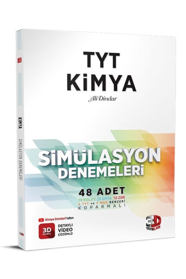 3D TYT Kimya Denemeleri