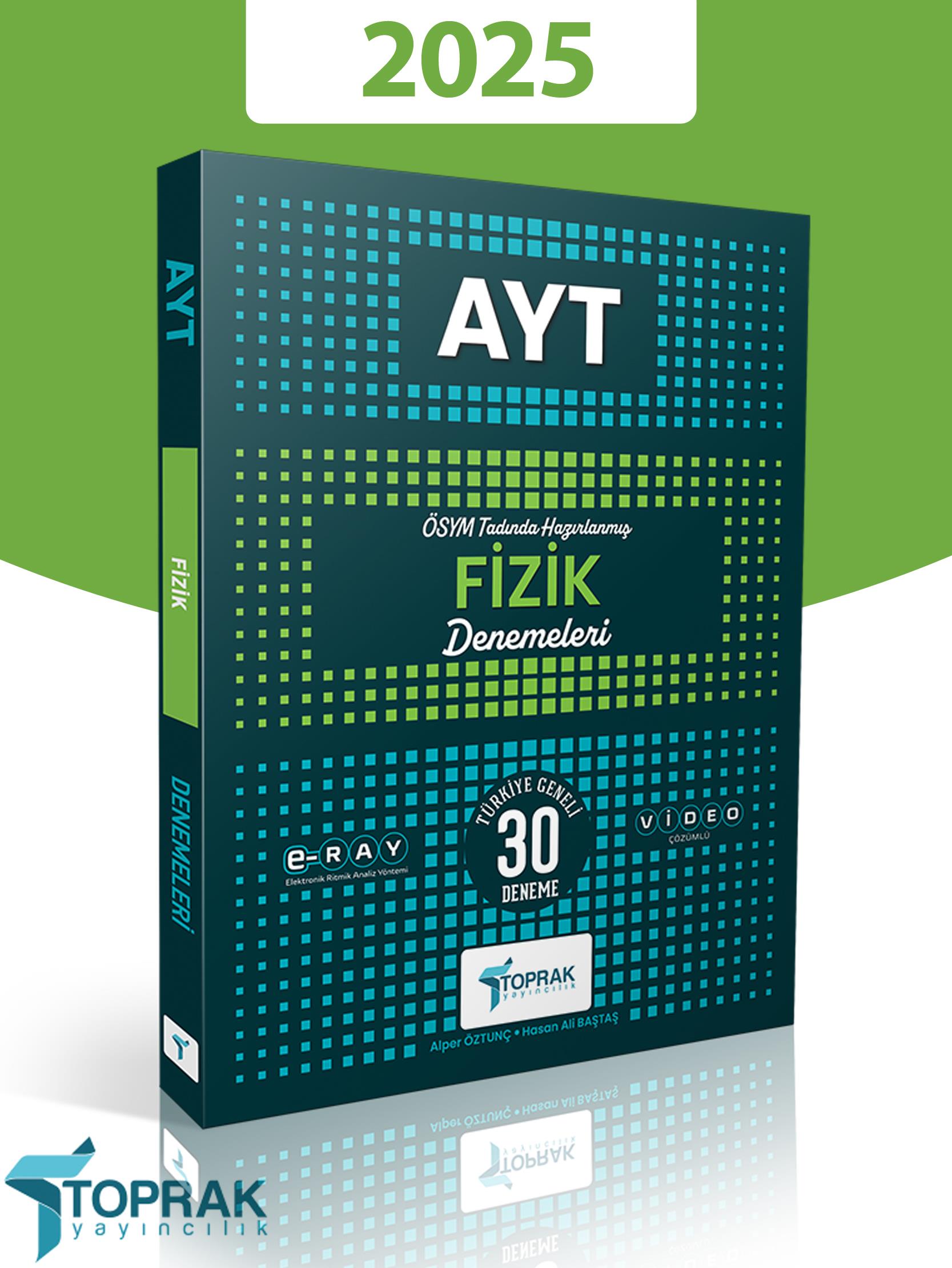 Toprak 2025 Model AYT Fizik 30'lu Deneme