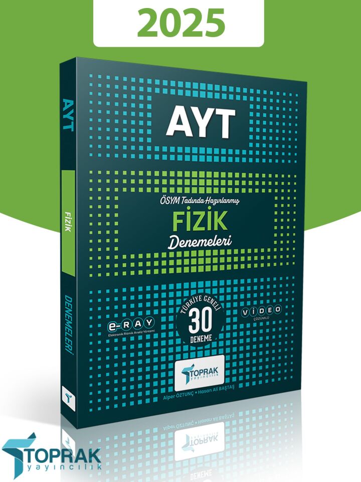 Toprak 2025 Model AYT Fizik 30'lu Deneme