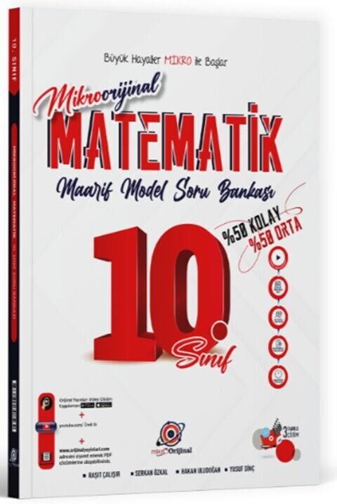 Mikroorijinal 10. Sınıf Matematik Soru Bankası