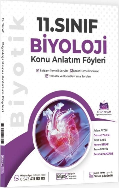 Biyotik 11. Sınıf Konu Anlatım Biyoloji