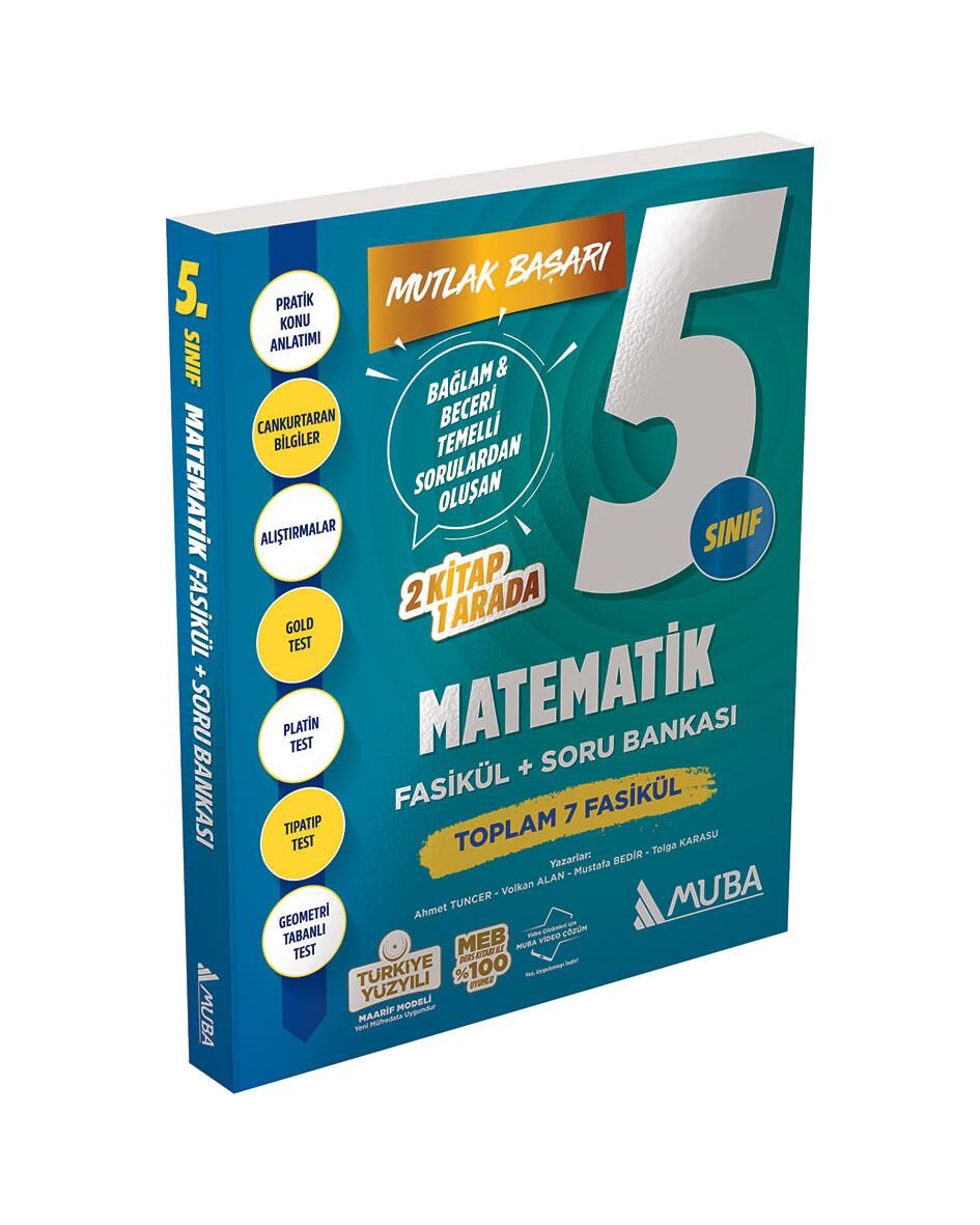 Muba MB 5.Sınıf Matematik Fasikül+Soru Bankası
