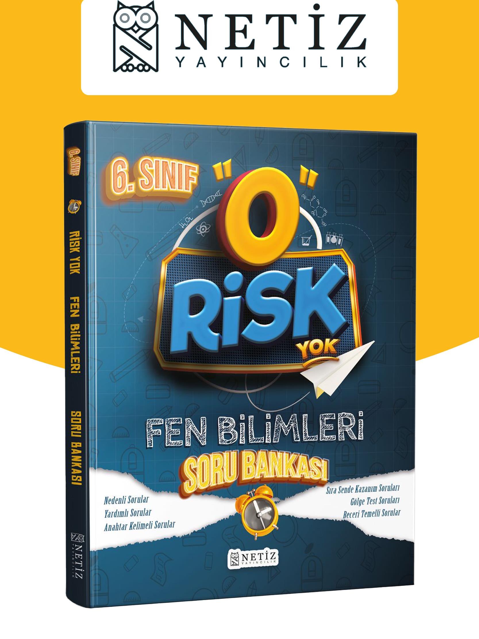 Netiz Risk Yok 6.Sınıf Fen Soru Bankası